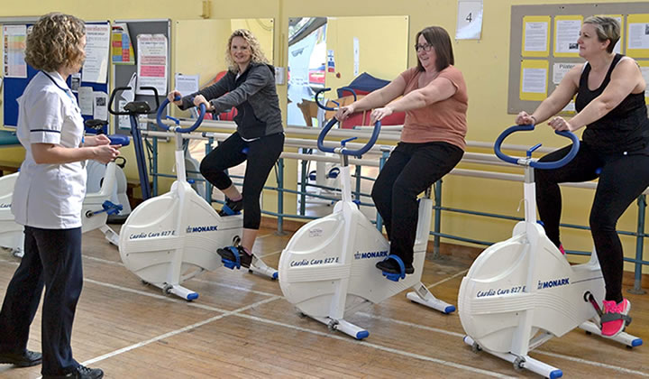April - RUH first to offer recovery boosting fitness programme