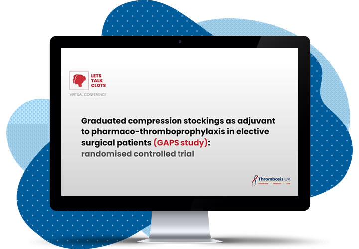 Graduated compression stockings as adjuvant to pharmaco-thromboprophylaxis in elective surgical patients (GAPS study): randomised controlled trial